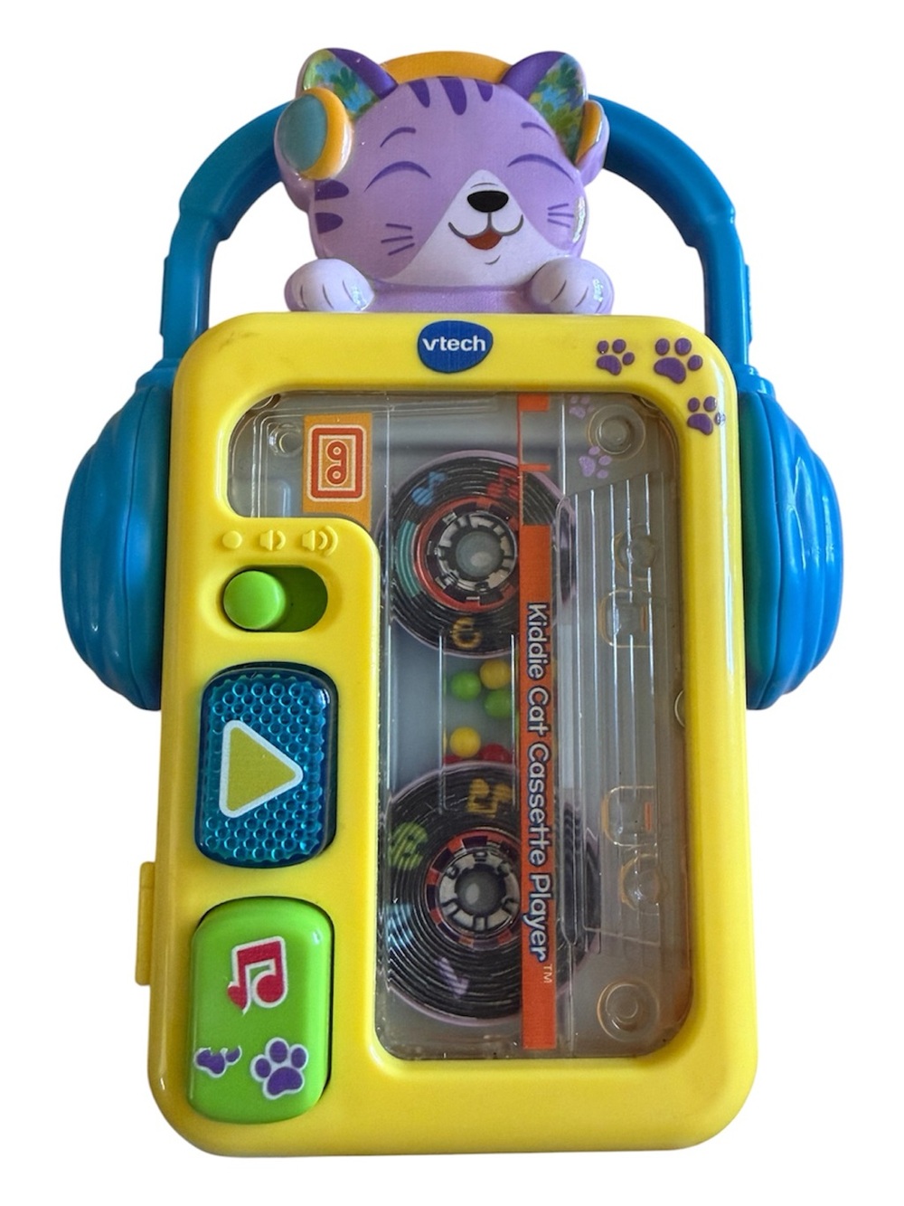 VTech Yellow & Blue Kids Cassette Learning Player